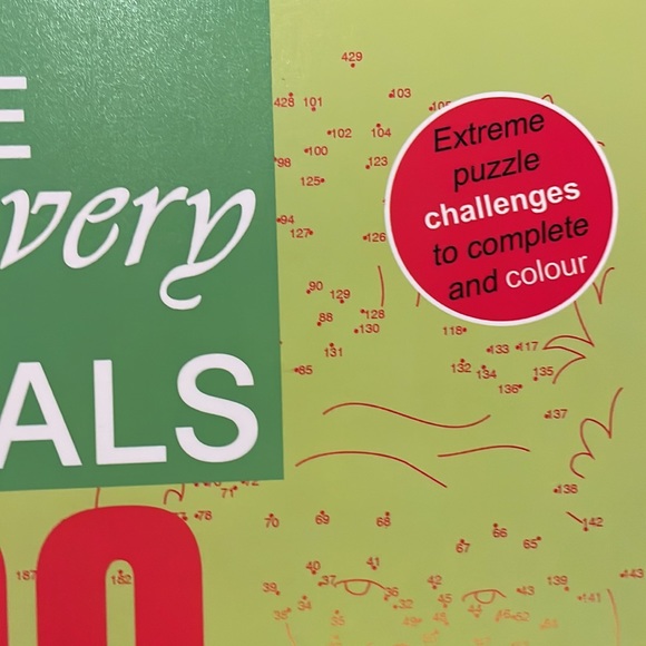 Dot to dot puzzle challenge book & adult coloring book, kids water paint book - Picture 4 of 10